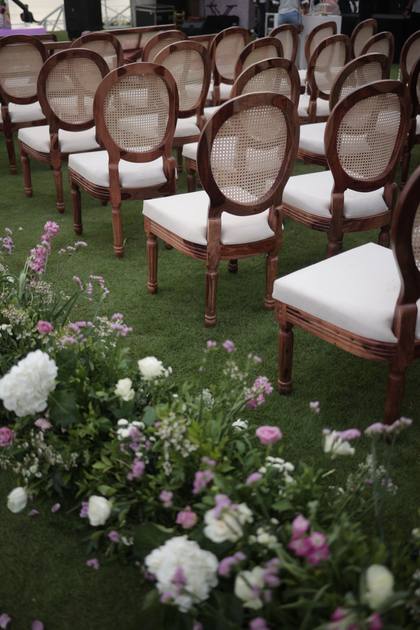 Aisle / Walkway and Floral detail — Wedding decor — W GOA